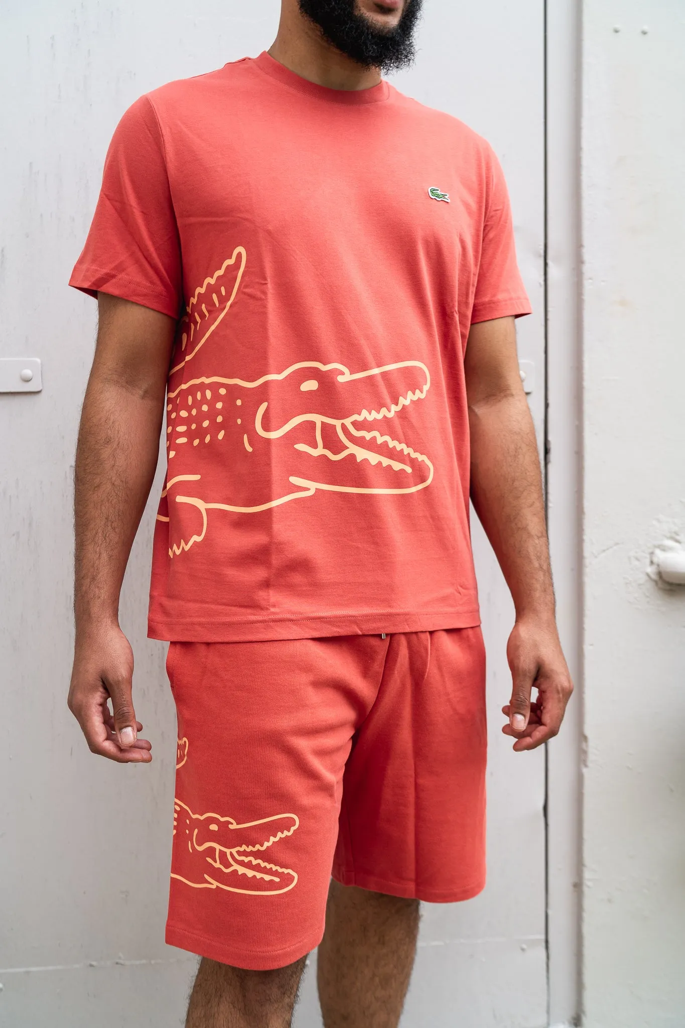 Lacoste Side Gator Shirt (Guava)