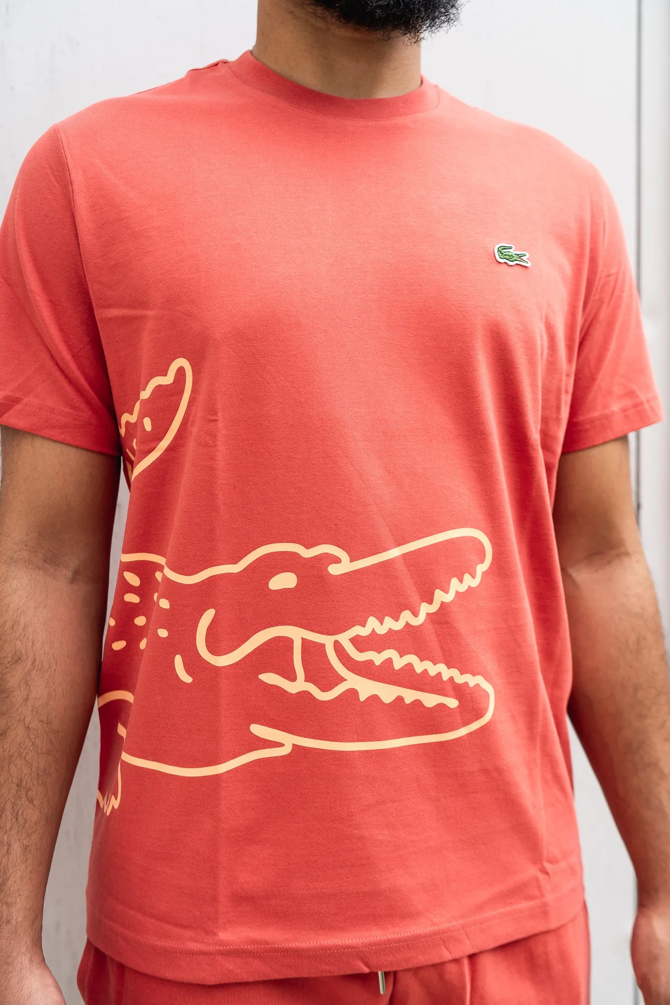 Lacoste Side Gator Shirt (Guava)