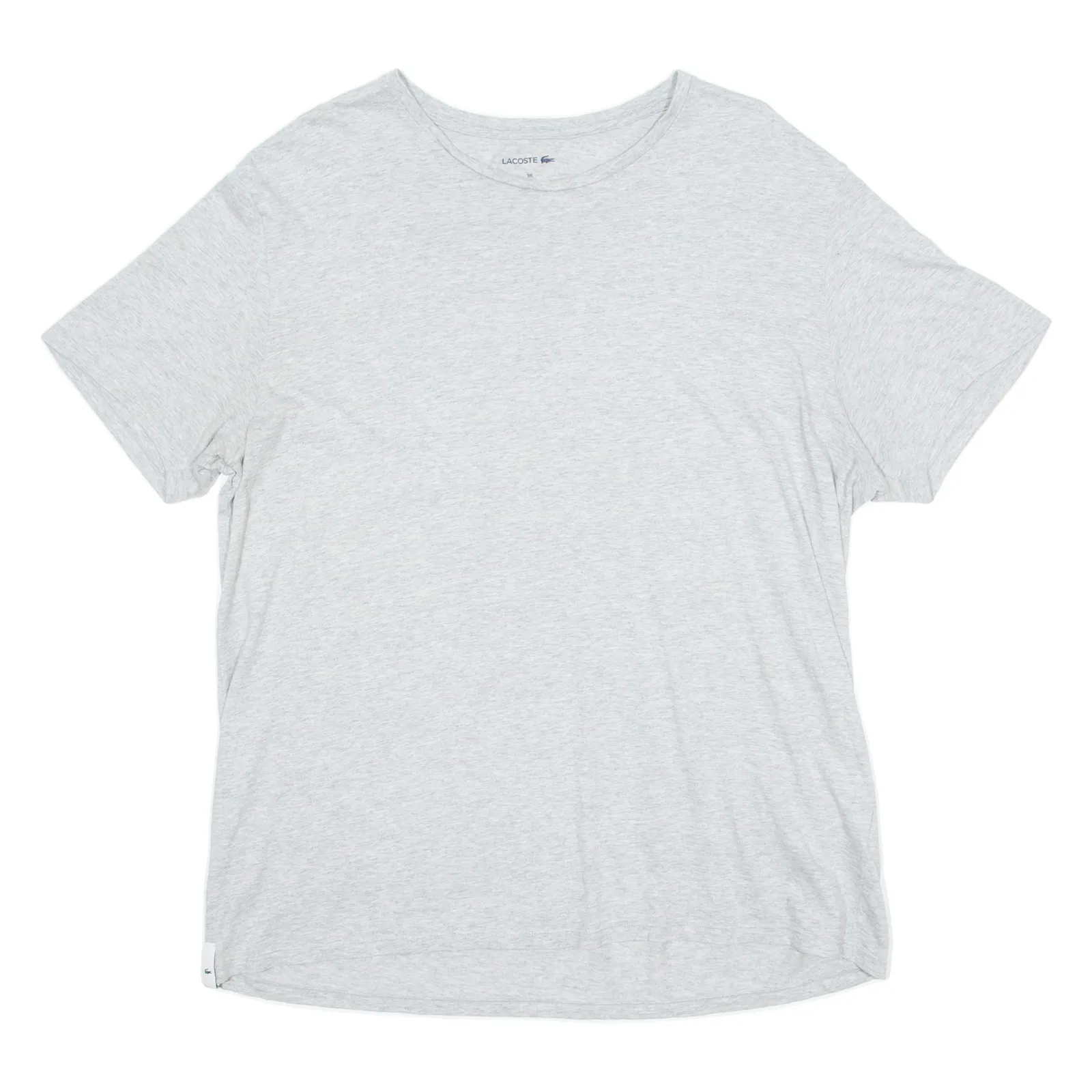 LACOSTE Sleepwear Mens T-Shirt Grey 2XL