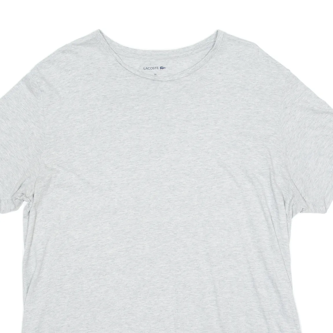 LACOSTE Sleepwear Mens T-Shirt Grey 2XL