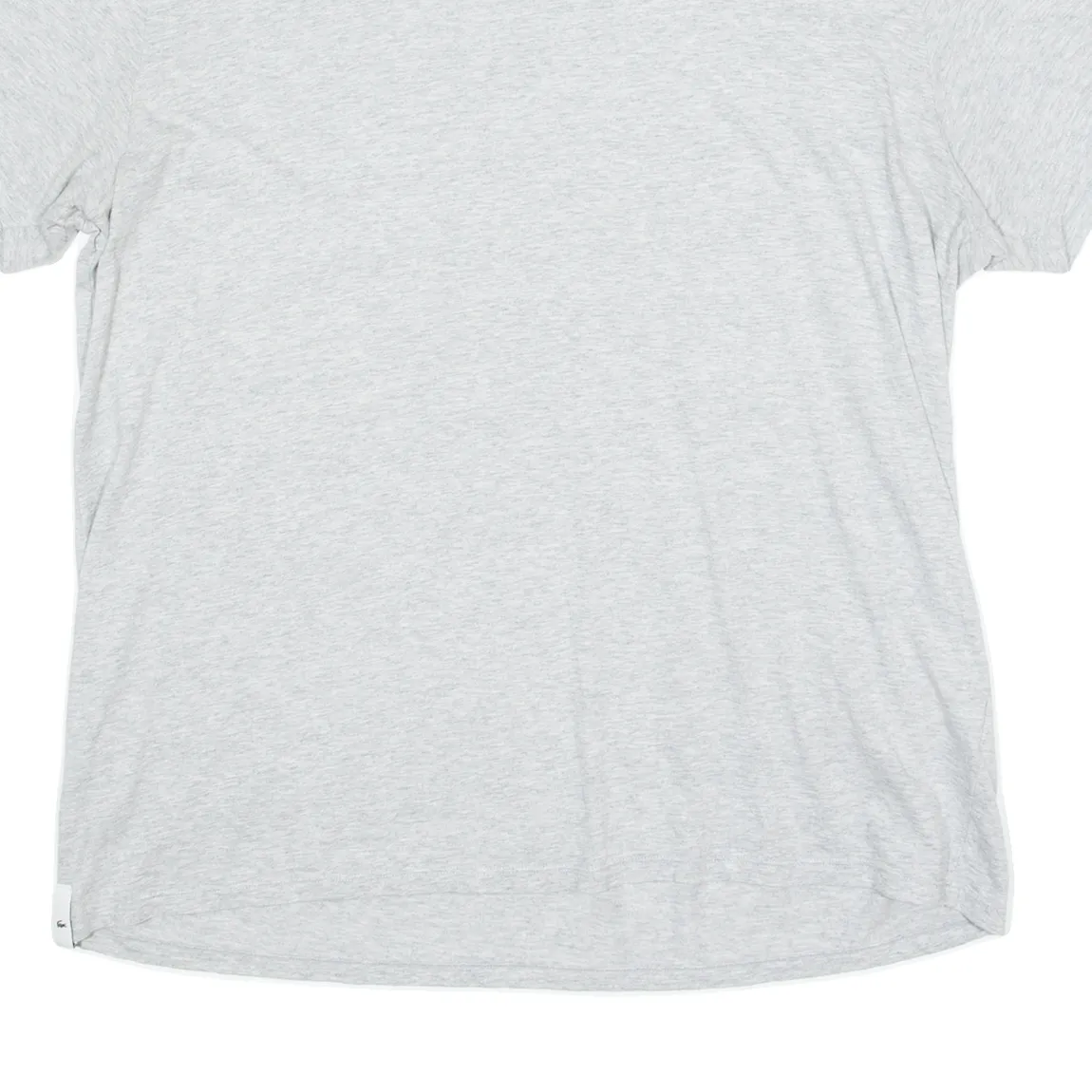 LACOSTE Sleepwear Mens T-Shirt Grey 2XL