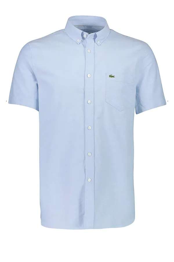 Lacoste S/S Regular Shirt Sky