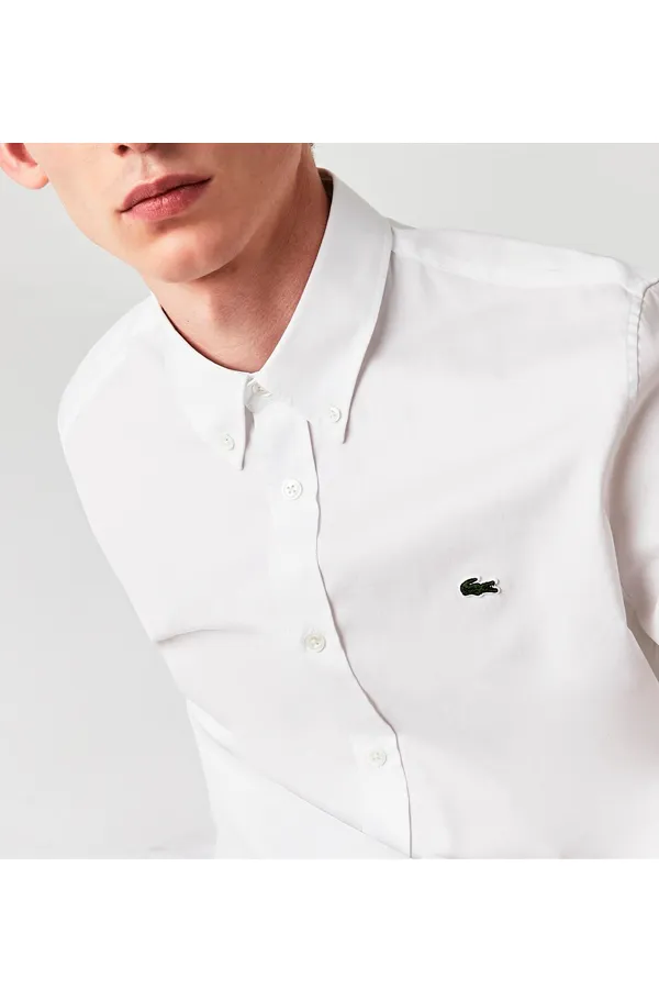 Lacoste S/S Regular Shirt White