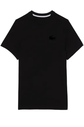 Lacoste Women Logo Tee Velour Black