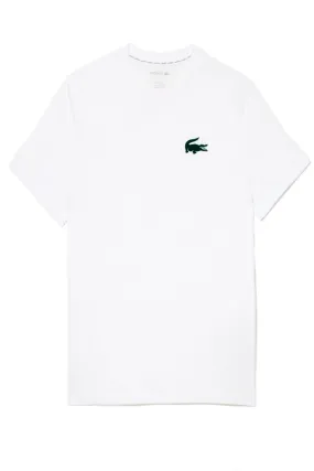 Lacoste Women Logo Tee Velour White