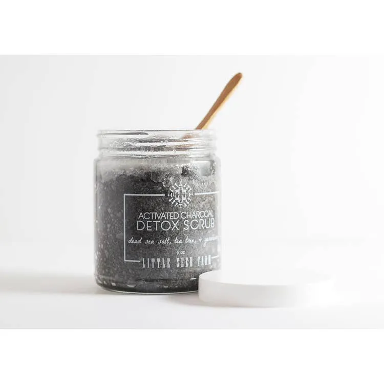 Little Seed Farm - Charcoal Detox Salt Scrub