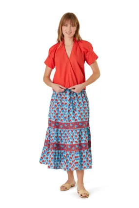 Livro Market Skirt, Sprig Floral