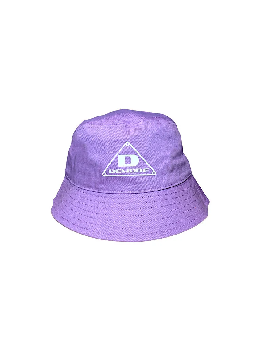 LOGO BUCKET HAT IN LILAC