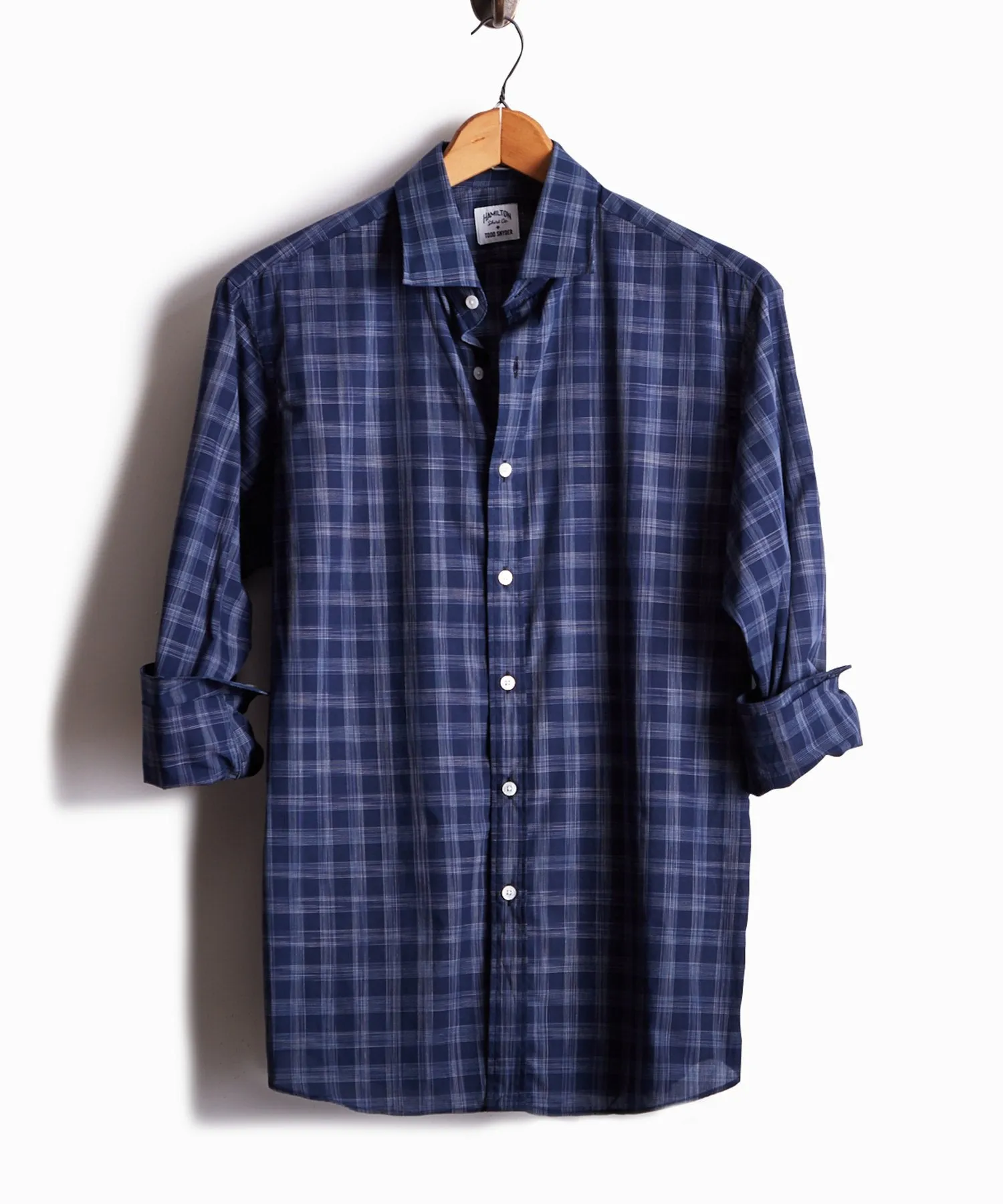 Made in USA Hamilton + Todd Snyder Check Dress Shirt