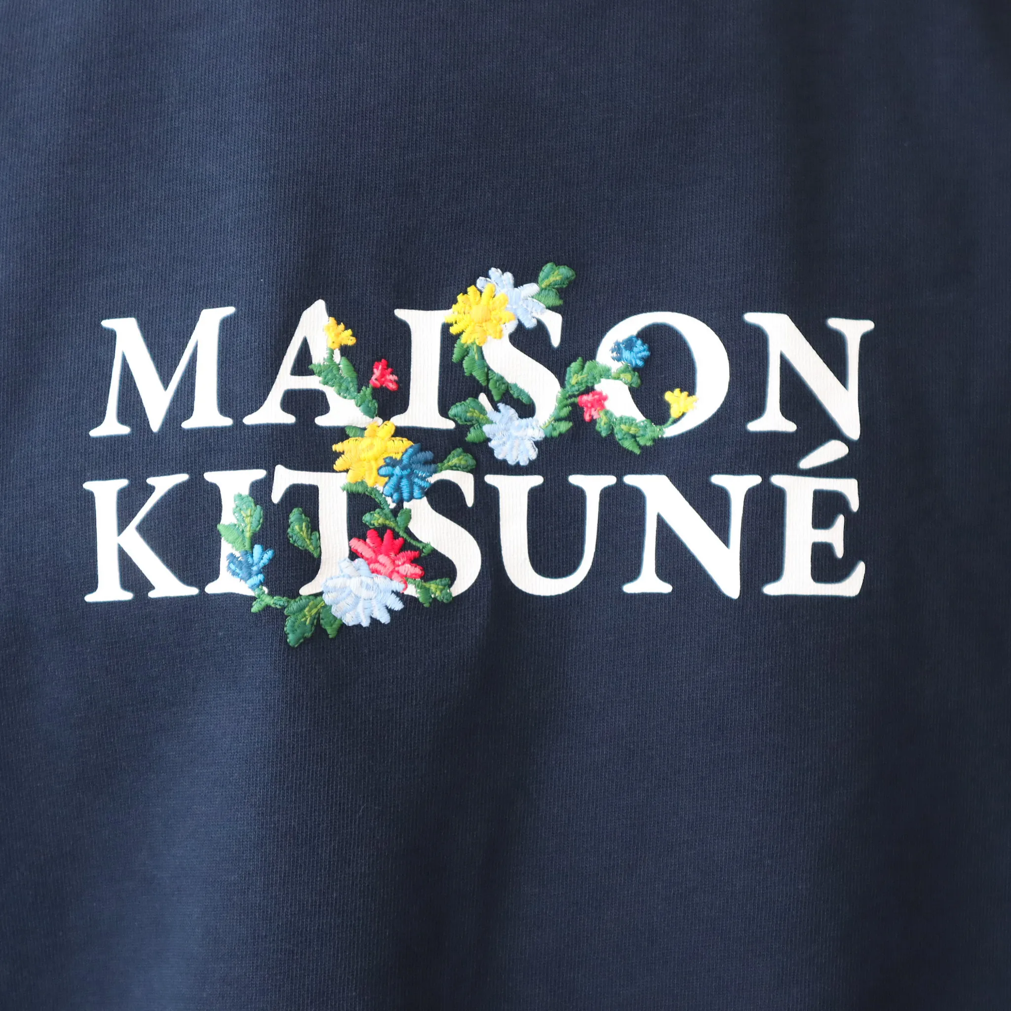 MAISON KITSUNE  |Crew Neck Unisex Plain Cotton Short Sleeves Logo Designers