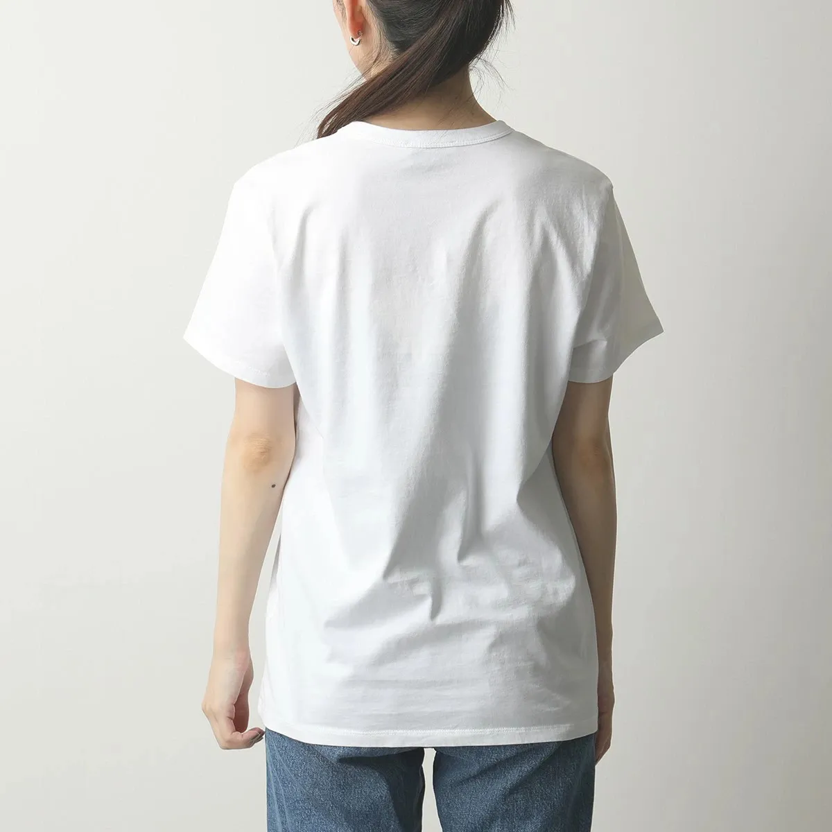 MAISON KITSUNE  |Crew Neck Unisex Street Style Plain Cotton Short Sleeves