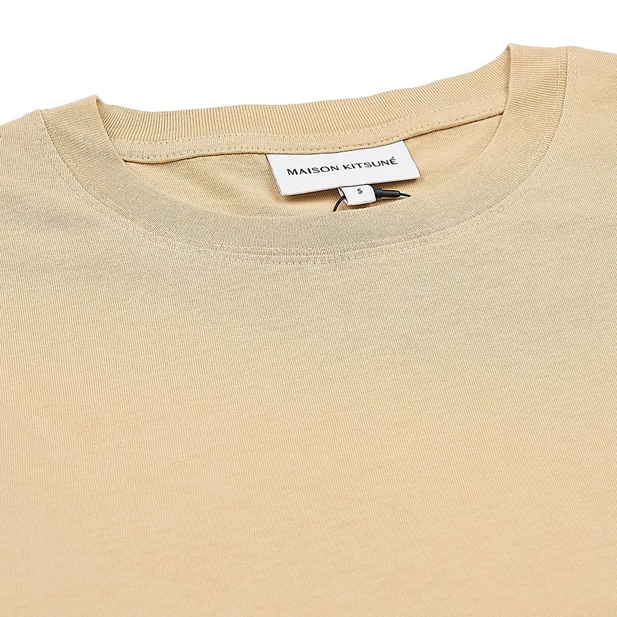 MAISON KITSUNE  |Street Style Cotton Short Sleeves Logo Designers T-Shirts