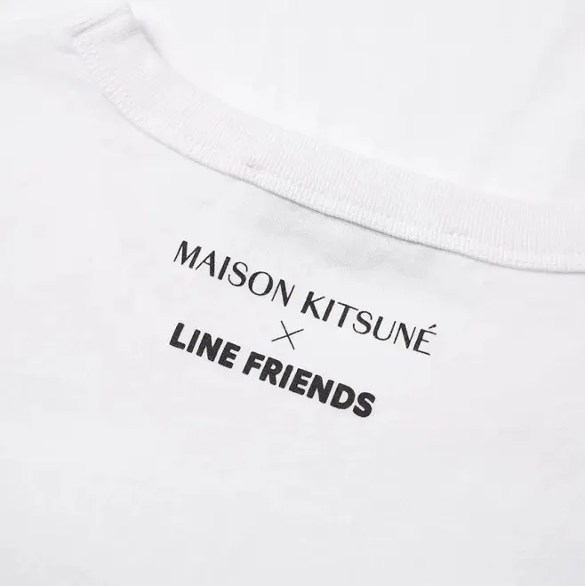 MAISON KITSUNE  |Unisex Other Animal Patterns Designers T-Shirts