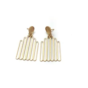 Mini Gold Chandelier Earrings