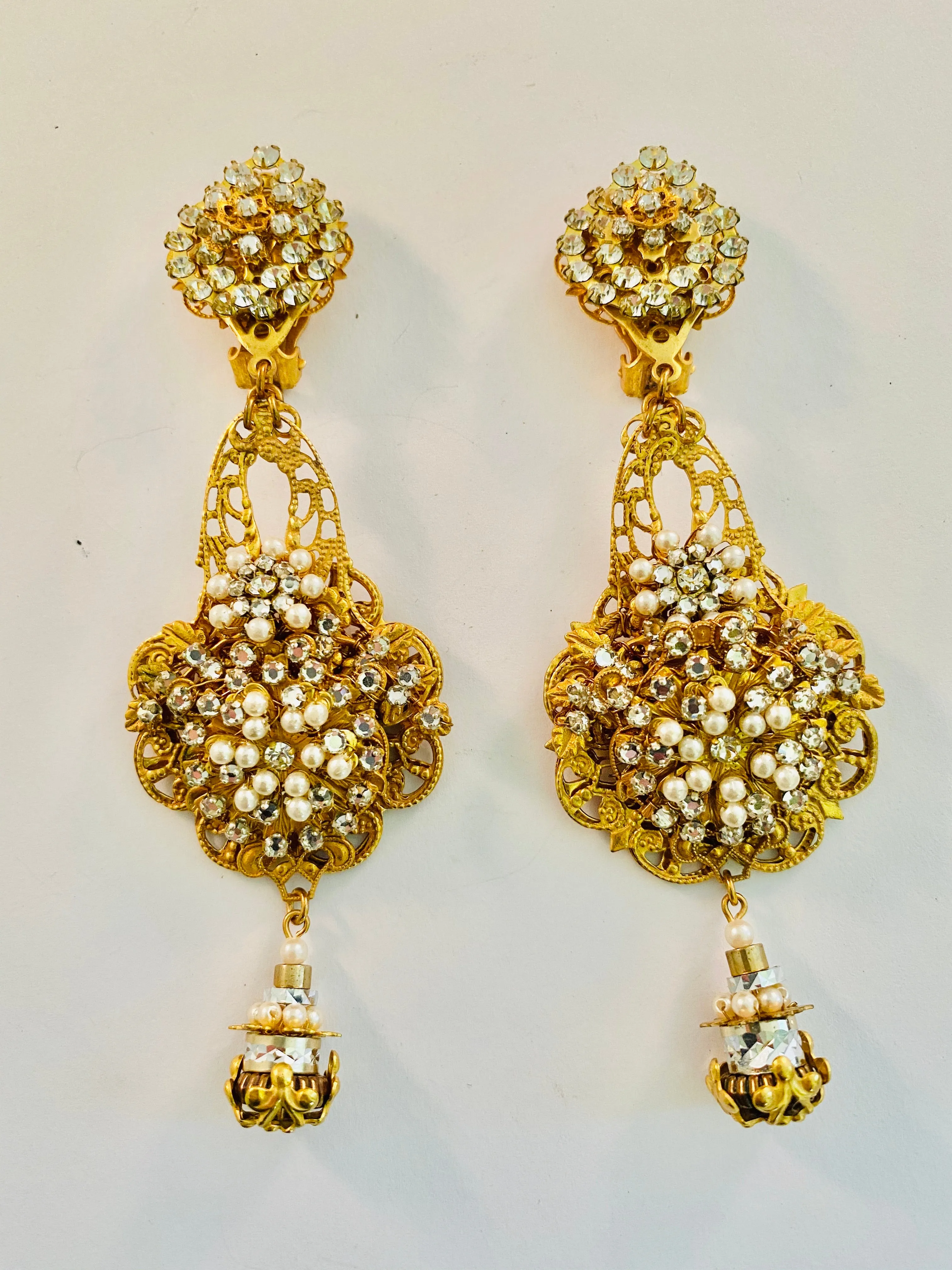 Miriam Haskell Earrings