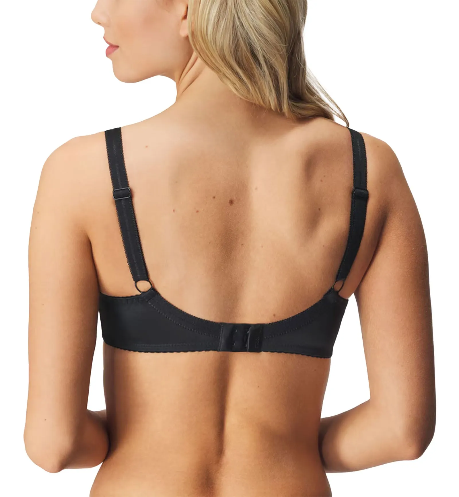 Nessa Sonata Underwire Soft Balcony Bra (N500) - Black