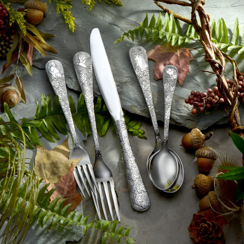 New American Outdoors Flatware Set 65 Piece Set