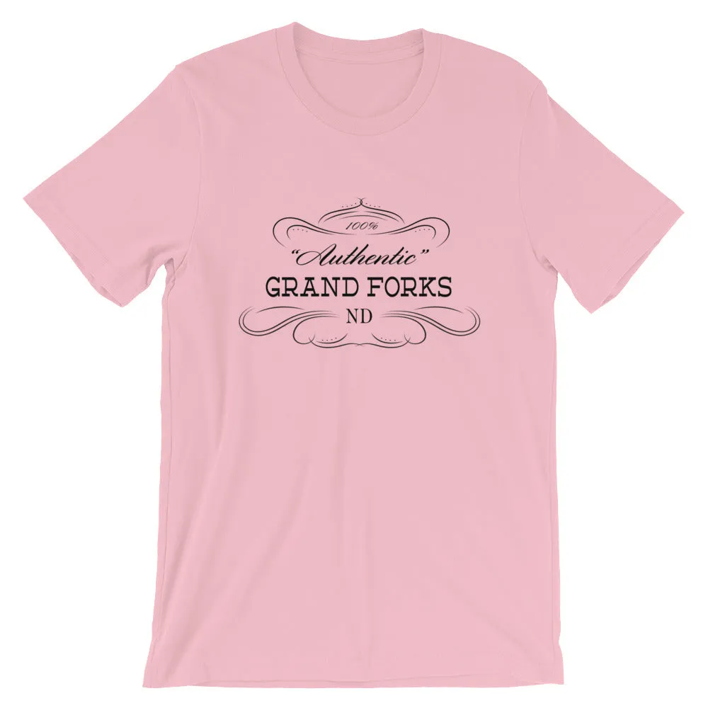 North Dakota - Grand Forks ND - Short-Sleeve Unisex T-Shirt - Authentic