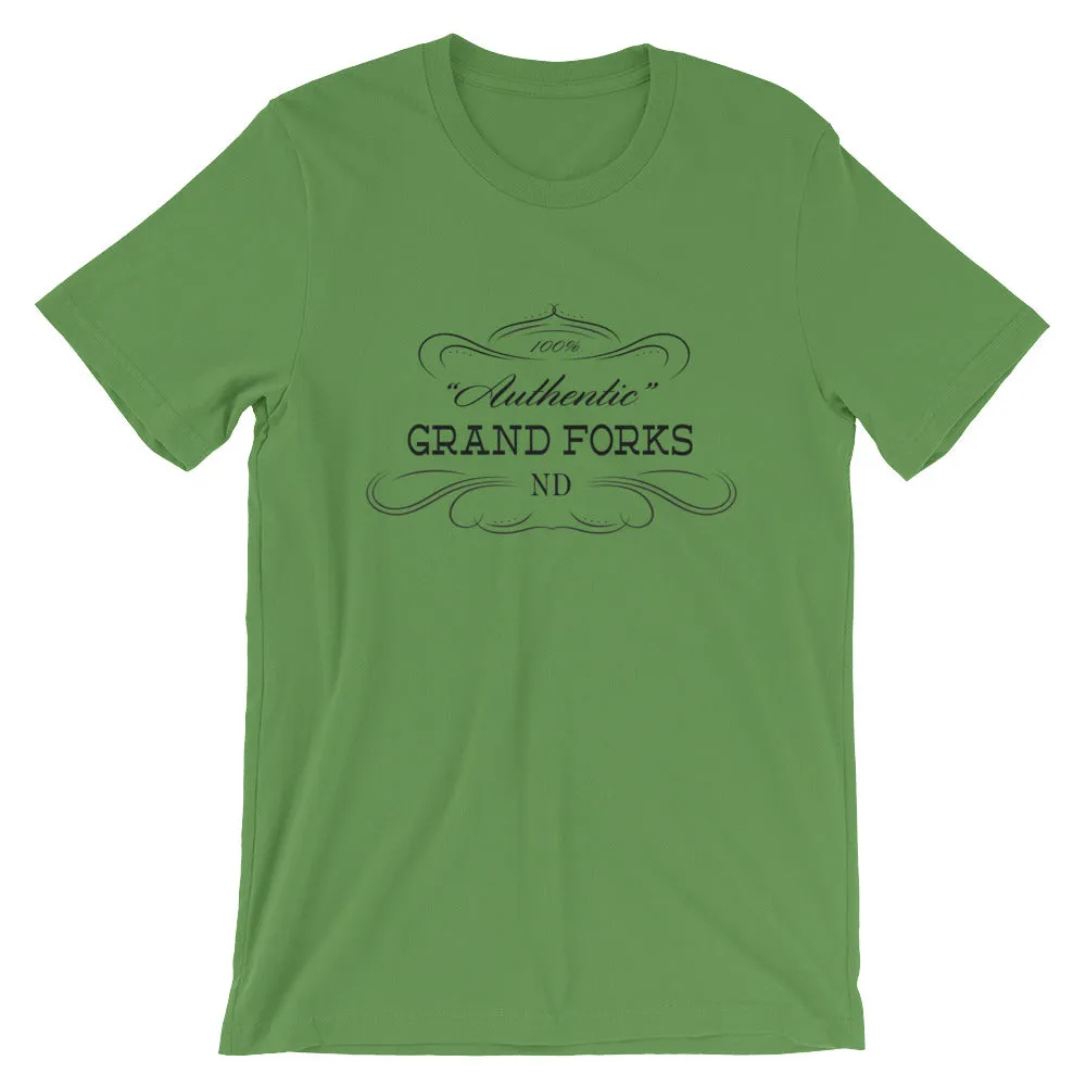 North Dakota - Grand Forks ND - Short-Sleeve Unisex T-Shirt - Authentic