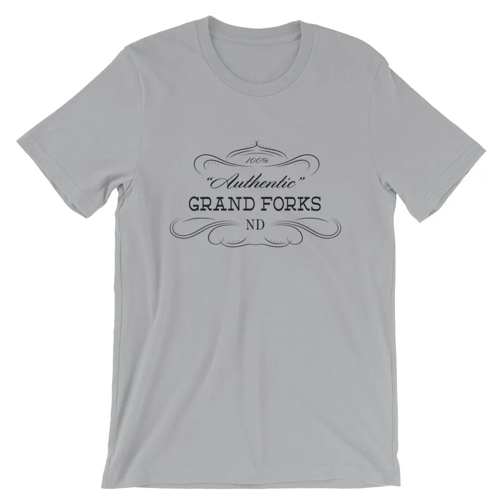 North Dakota - Grand Forks ND - Short-Sleeve Unisex T-Shirt - Authentic