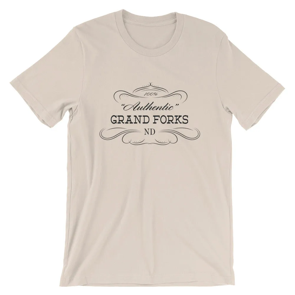 North Dakota - Grand Forks ND - Short-Sleeve Unisex T-Shirt - Authentic