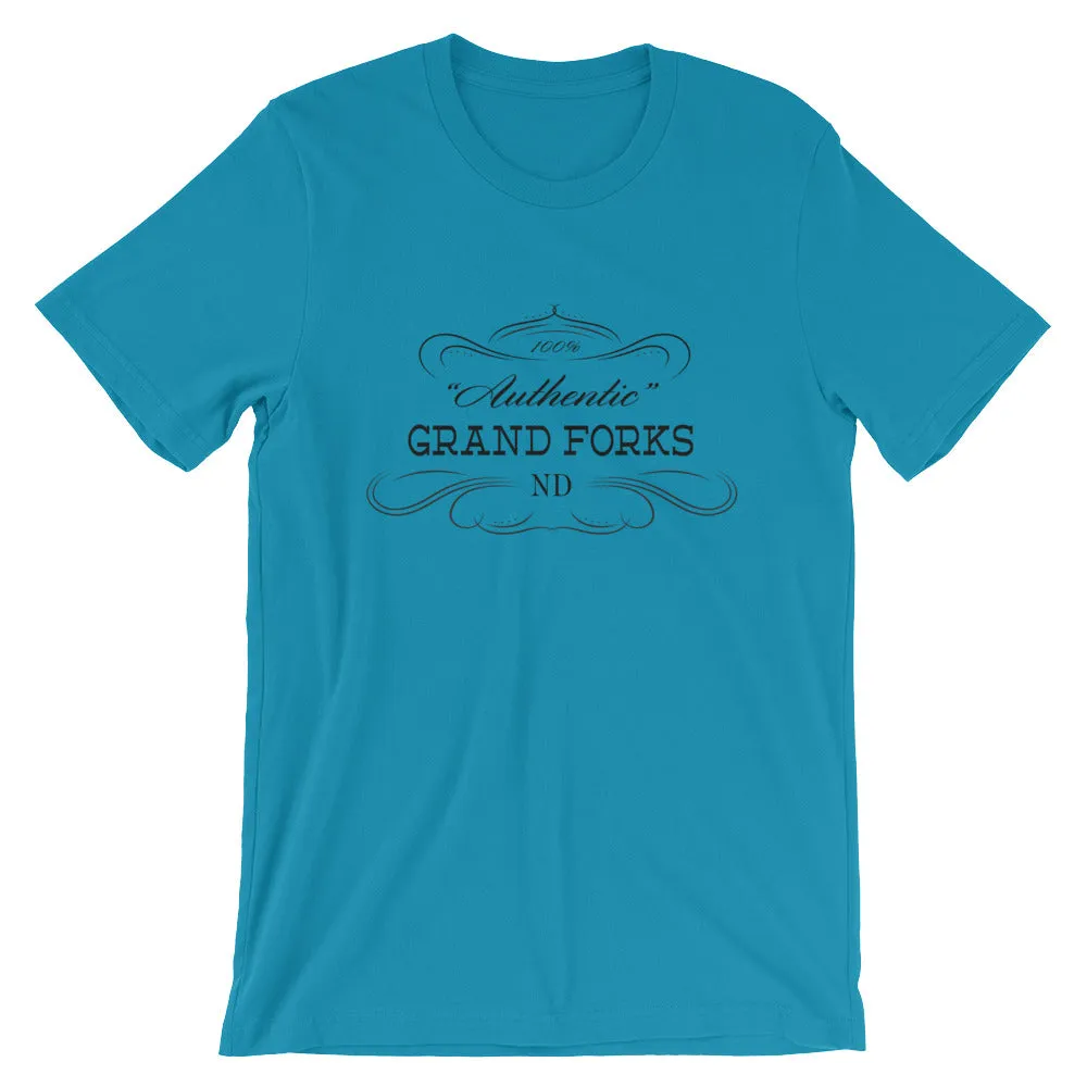 North Dakota - Grand Forks ND - Short-Sleeve Unisex T-Shirt - Authentic