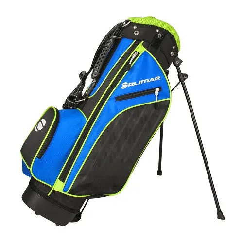 Orlimar Golf ATS Junior Boys Blue Lime Series Stand Bag (Age 5-8)