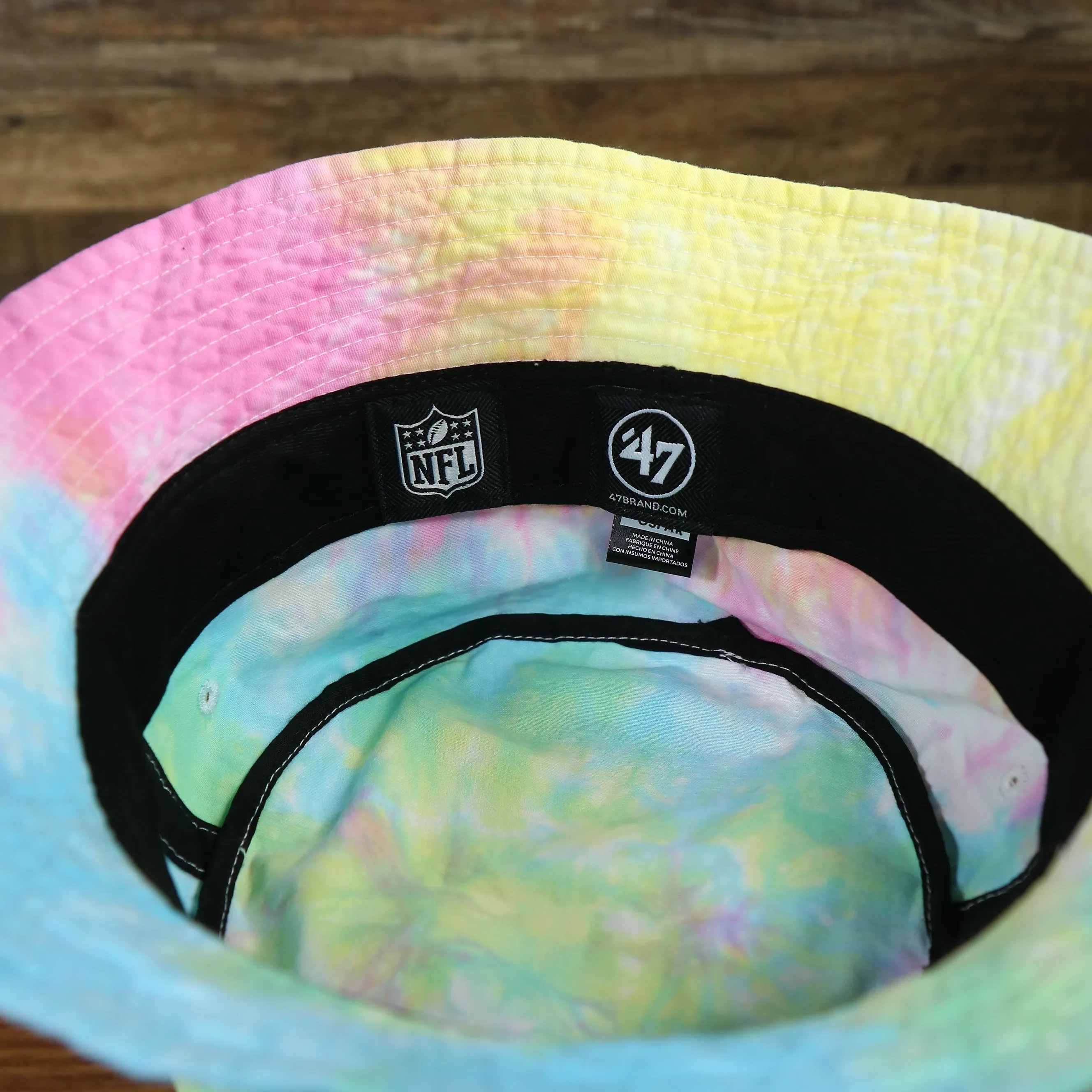 Philadelphia Eagles Tie Dye Bucket Hat