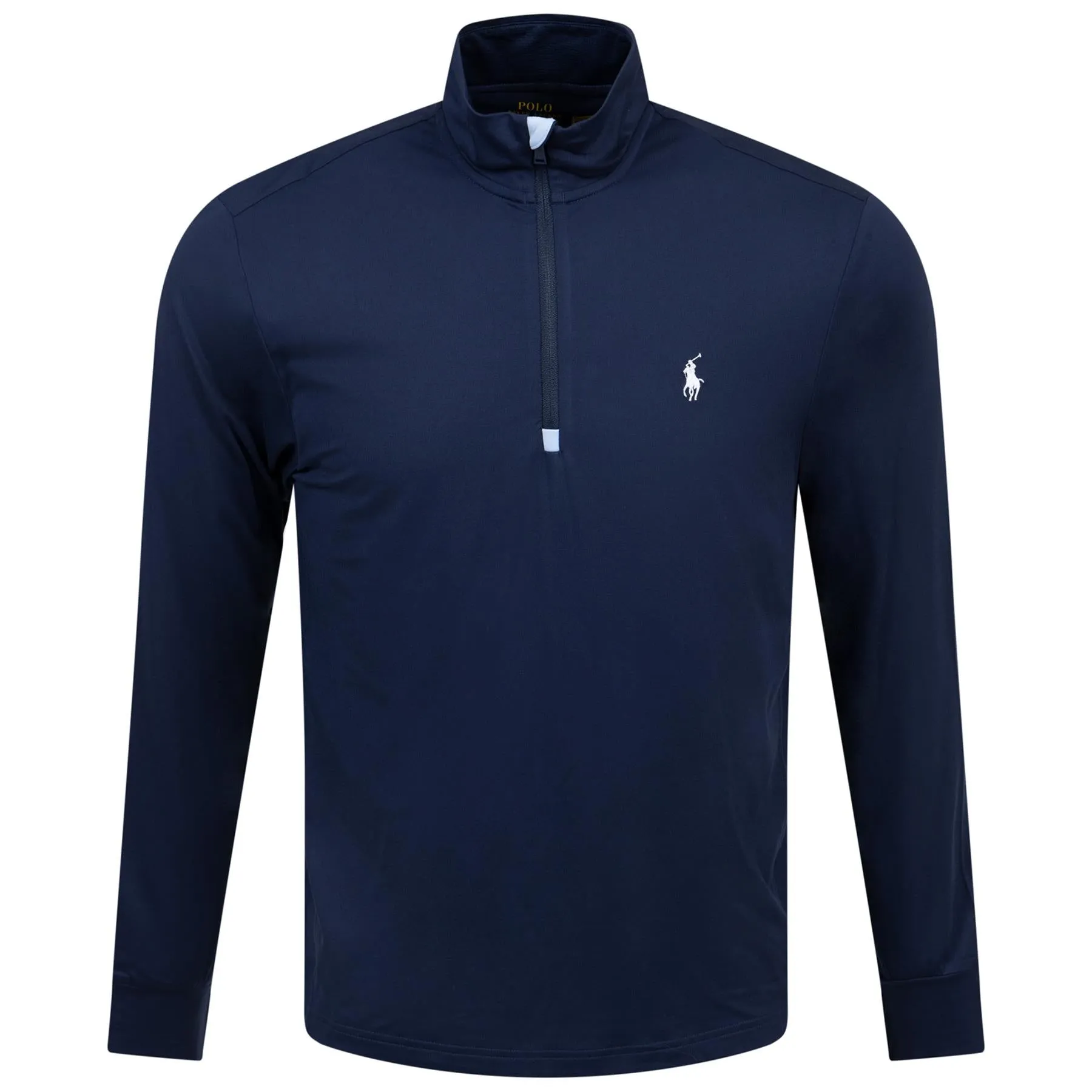 Polo Golf Stretch Jersey Quarter Zip Mid Layer French Navy - 2024