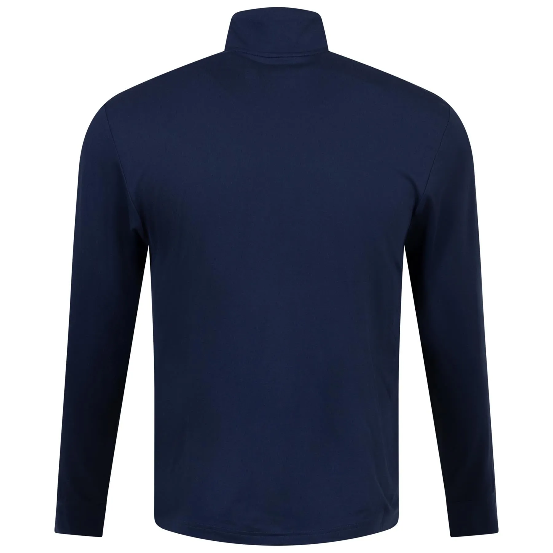 Polo Golf Stretch Jersey Quarter Zip Mid Layer French Navy - 2024