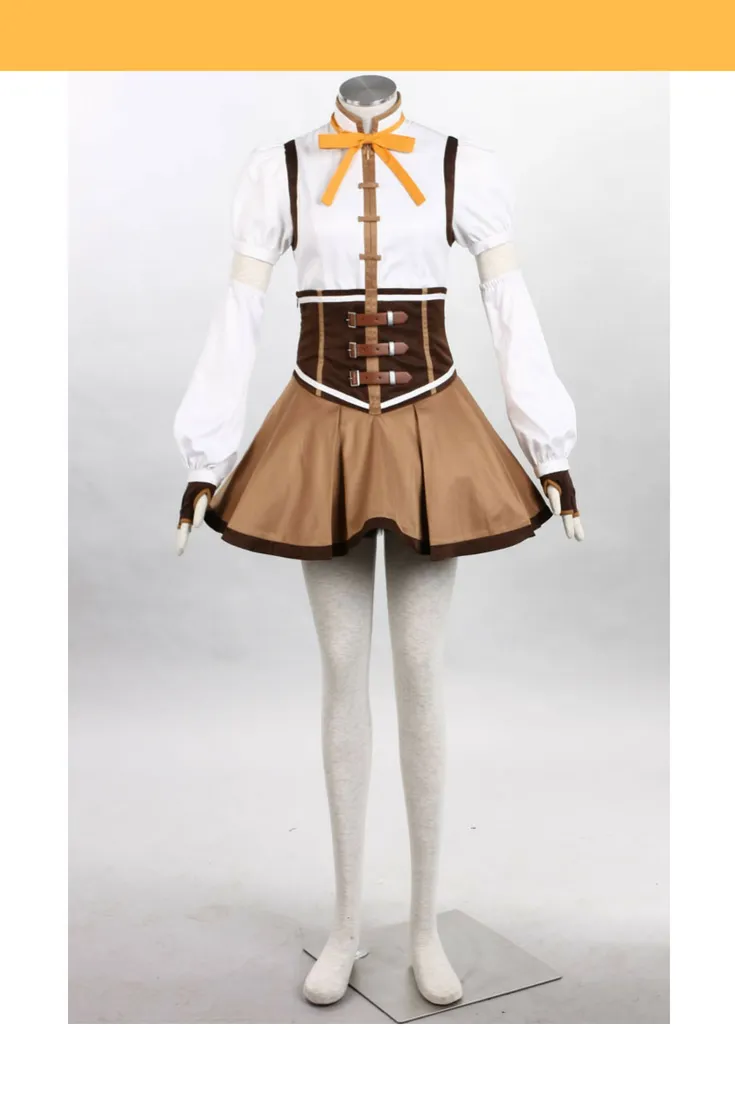 Puella Magi Madoka Magica Mami Tomoe Cosplay Costume