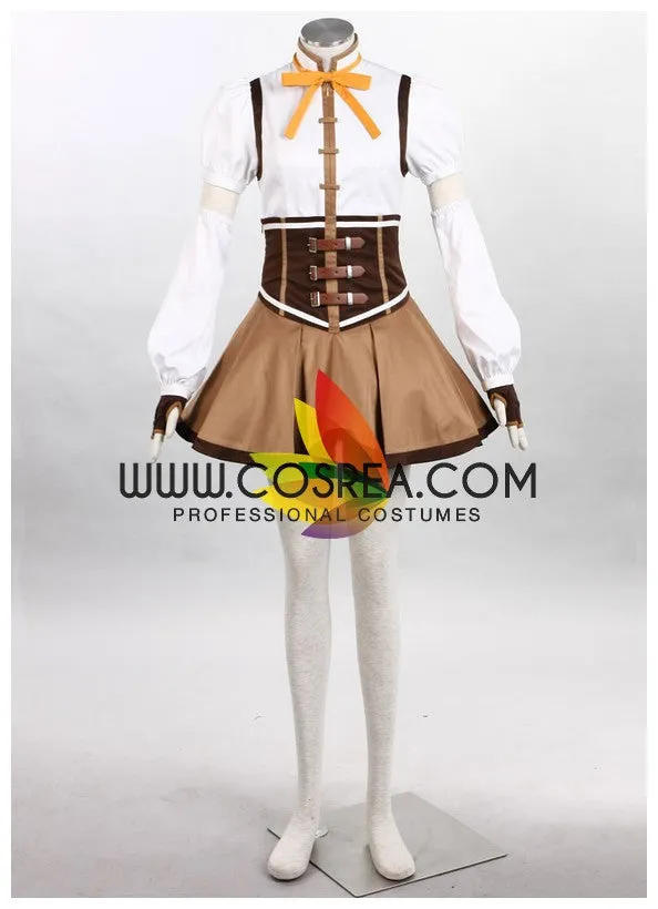 Puella Magi Madoka Magica Mami Tomoe Cosplay Costume