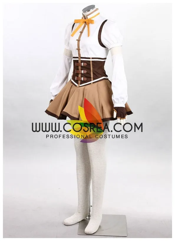 Puella Magi Madoka Magica Mami Tomoe Cosplay Costume