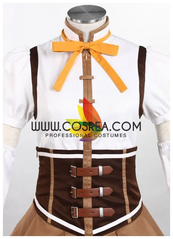 Puella Magi Madoka Magica Mami Tomoe Cosplay Costume