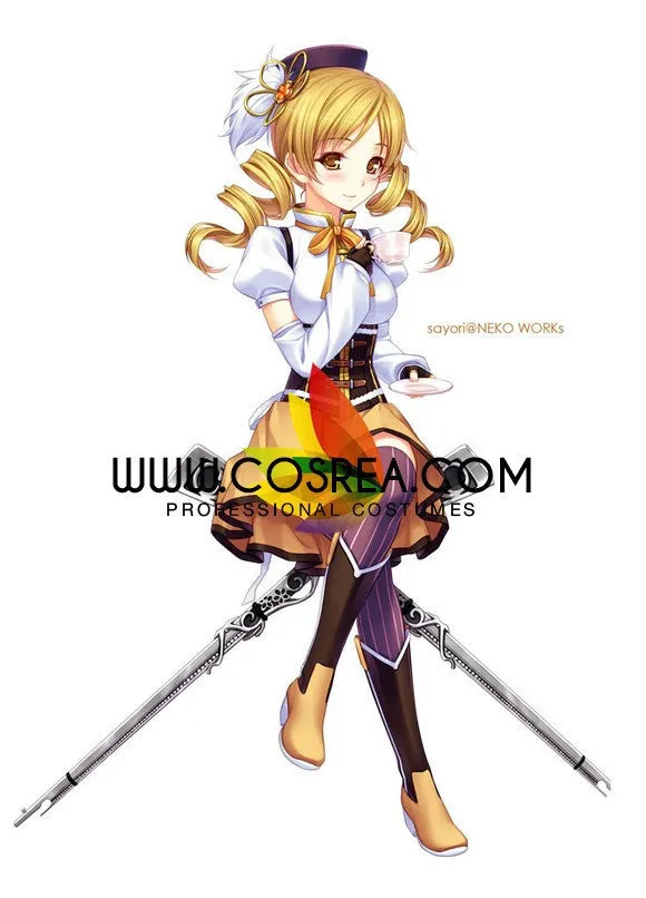 Puella Magi Madoka Magica Mami Tomoe Cosplay Shoes