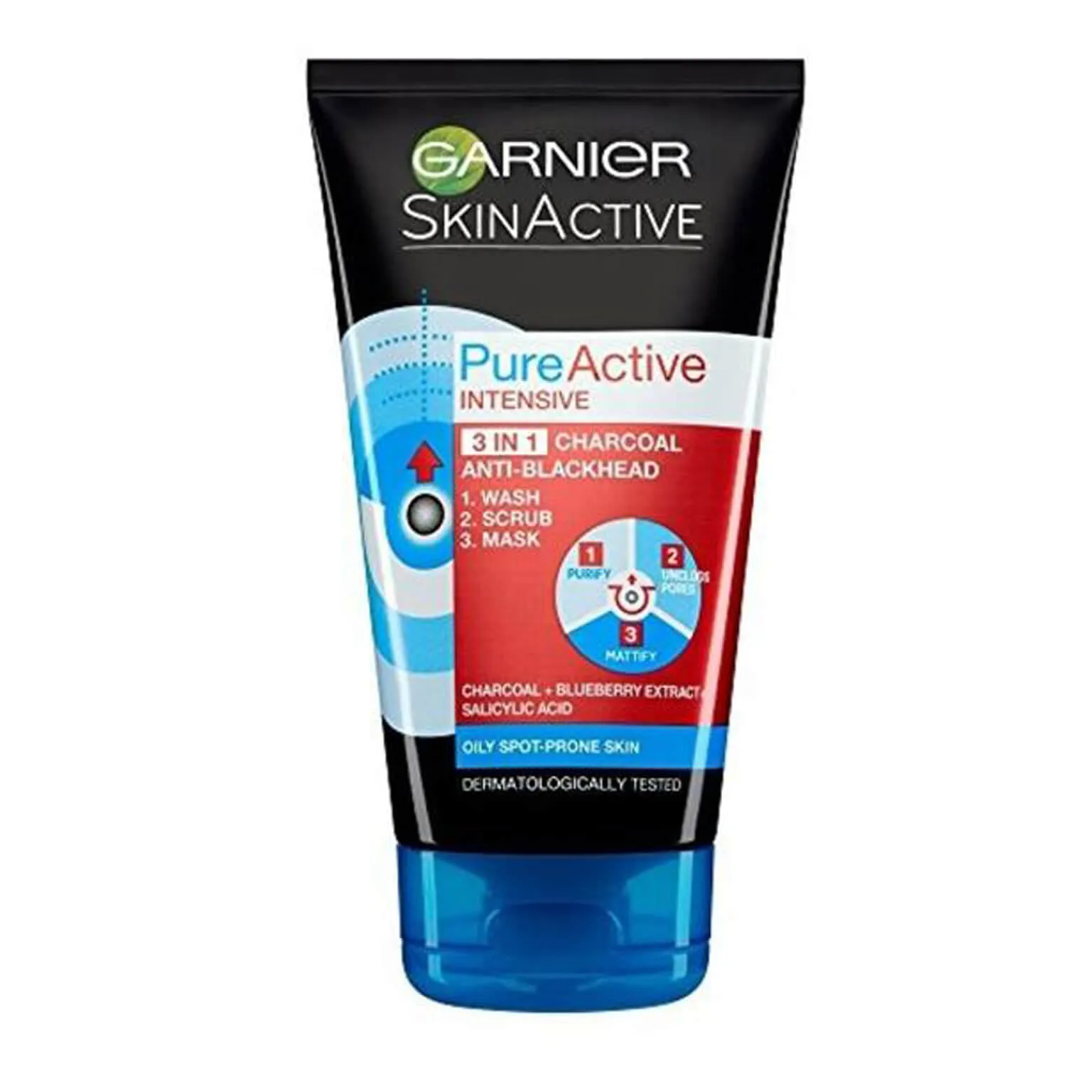 Pure Active 3in1 Charcoal Face Cleanser 150ml