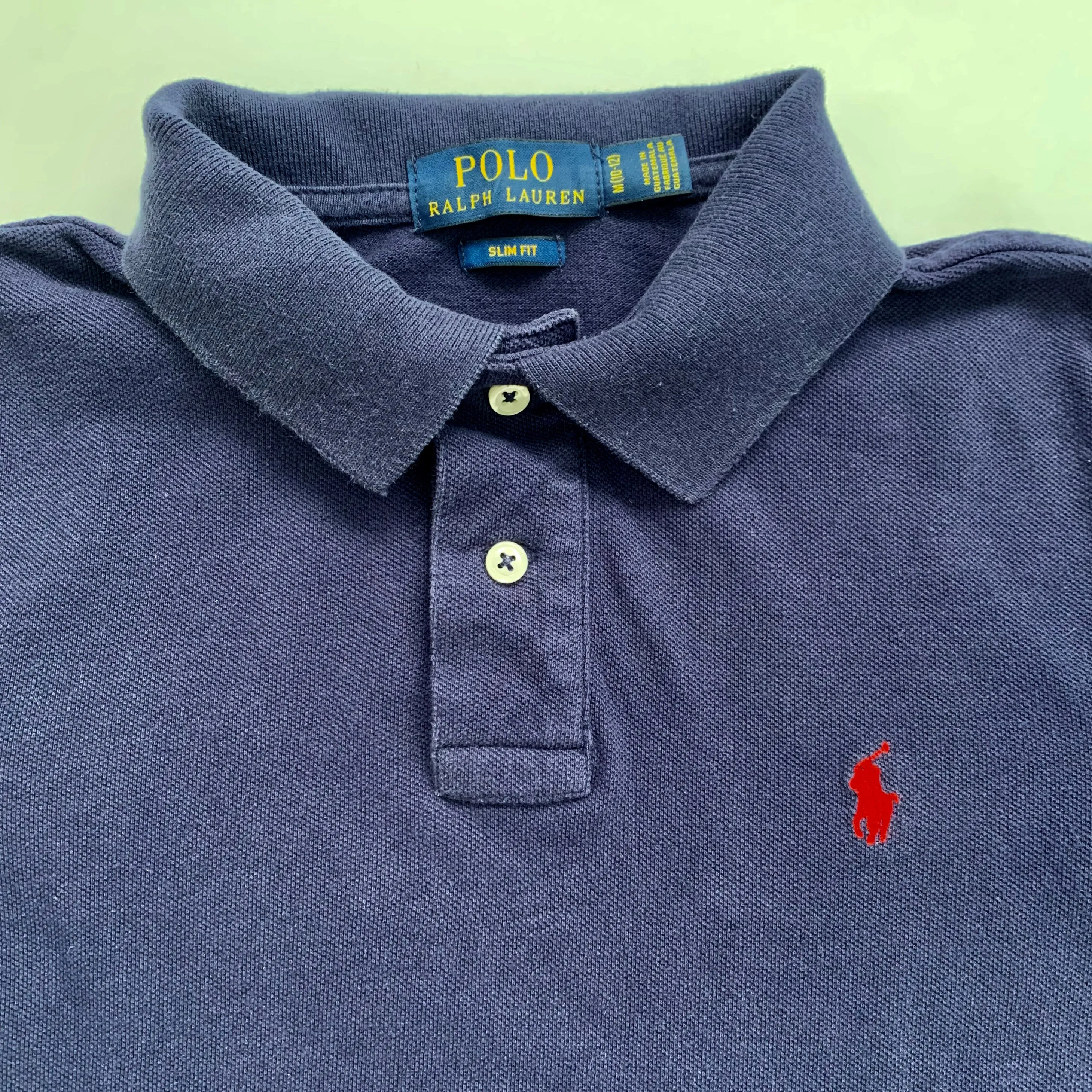 Ralph Lauren Navy Polo Shirt: 10-12 Years