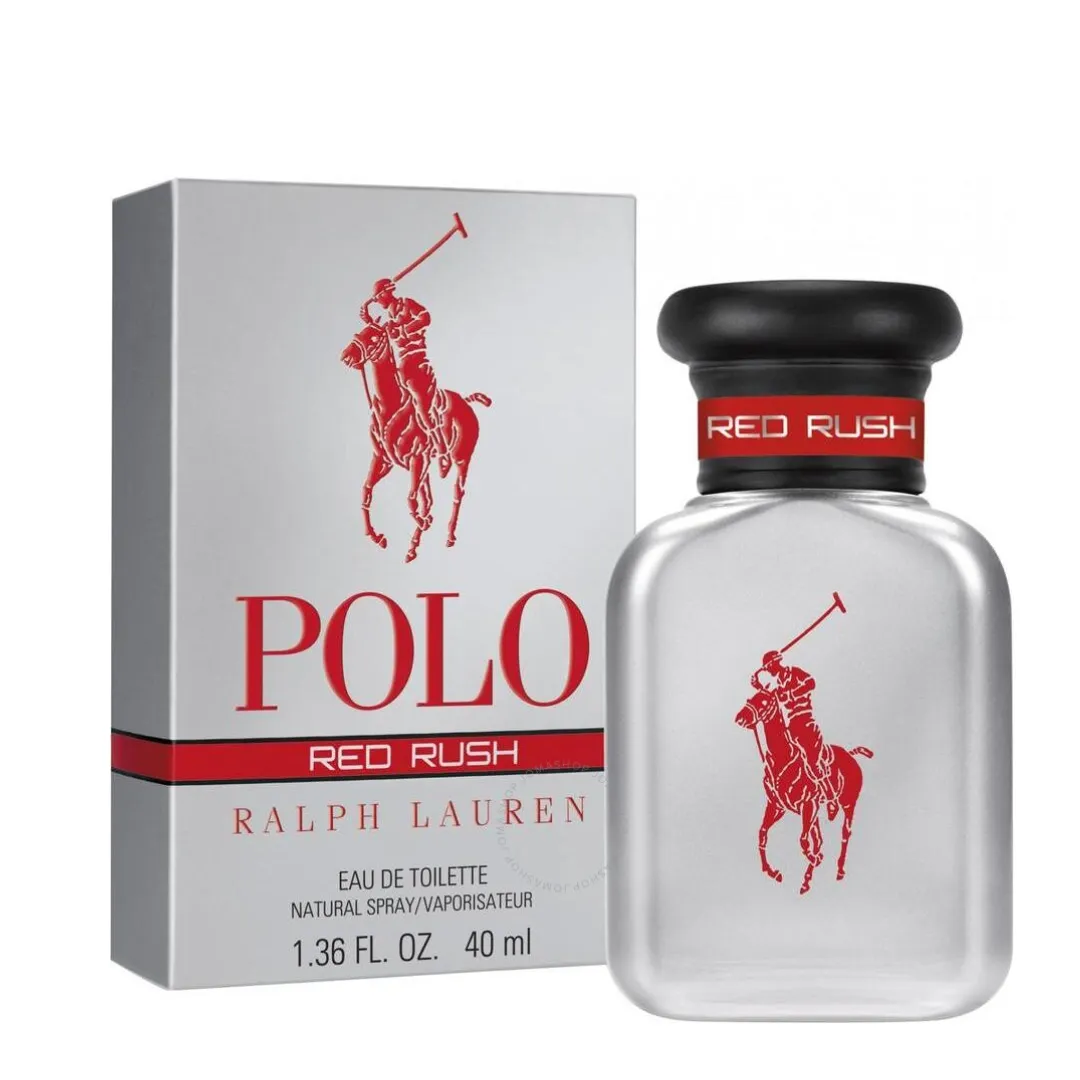 Ralph Lauren Polo Red Rush pour homme Eau de Toilette 40 Ml