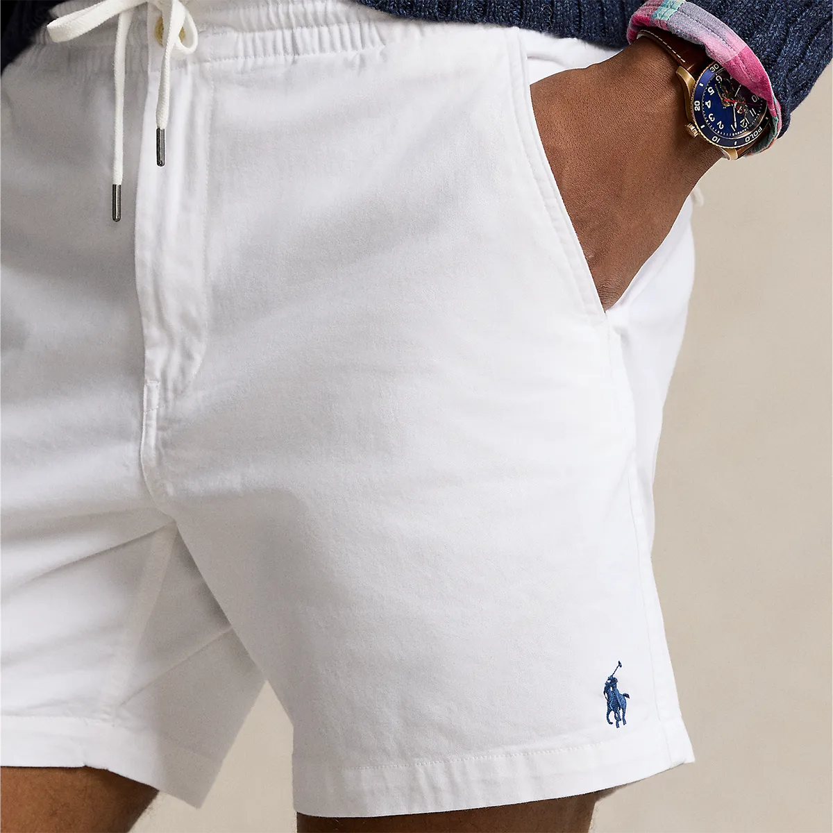 Ralph Lauren - Prepster Stretch Chino Short in White