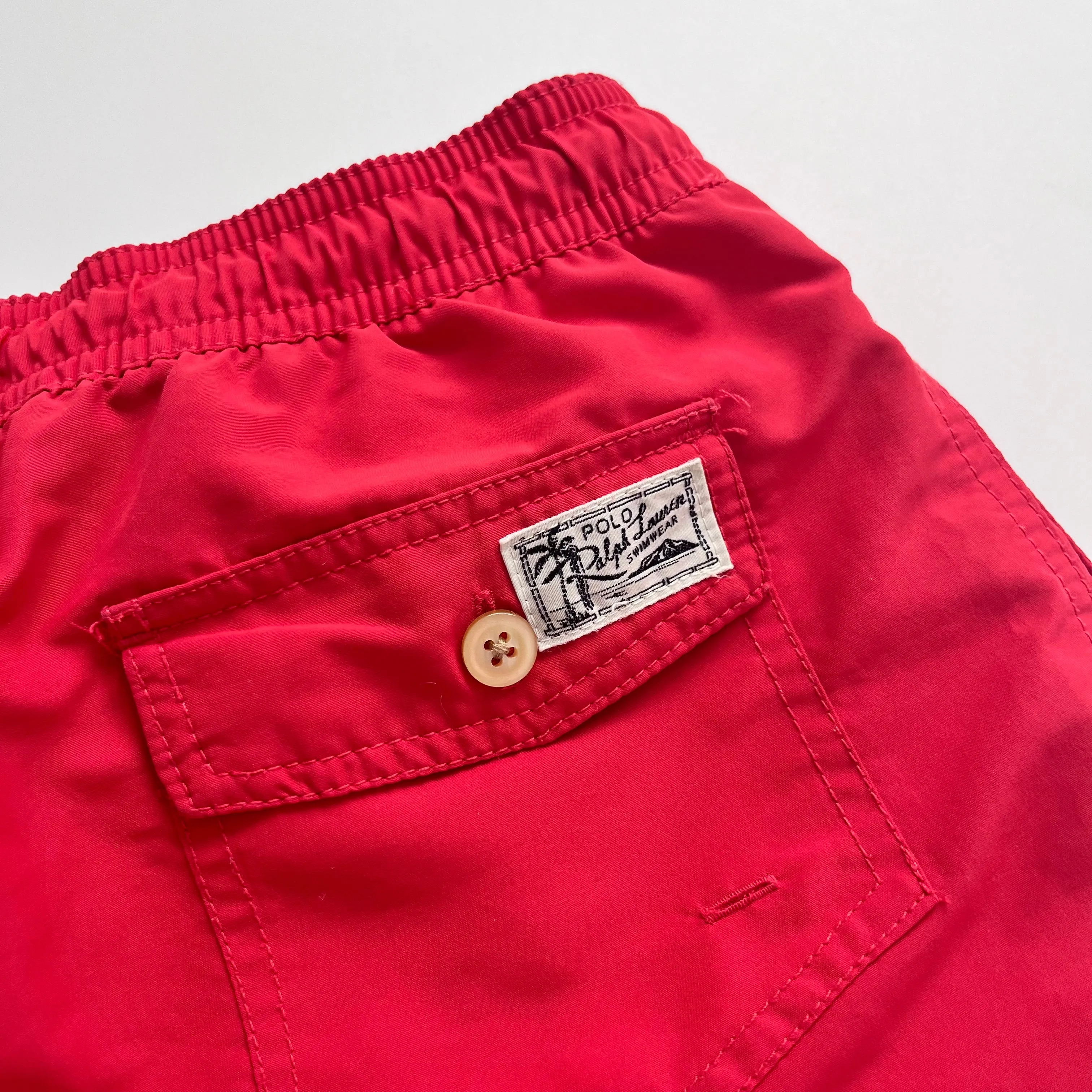 Ralph Lauren Red Swim Shorts: 10-12 Years