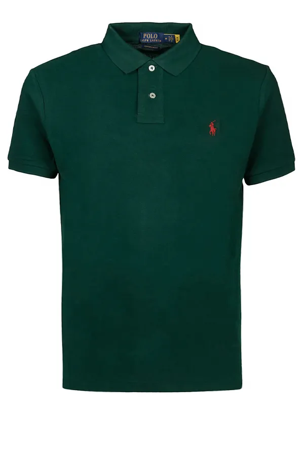 Ralph Lauren Slim Fit Polo Dark Green