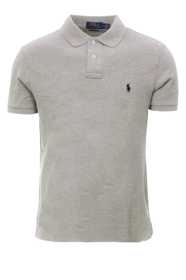 Ralph Lauren Slim Fit Polo Grey