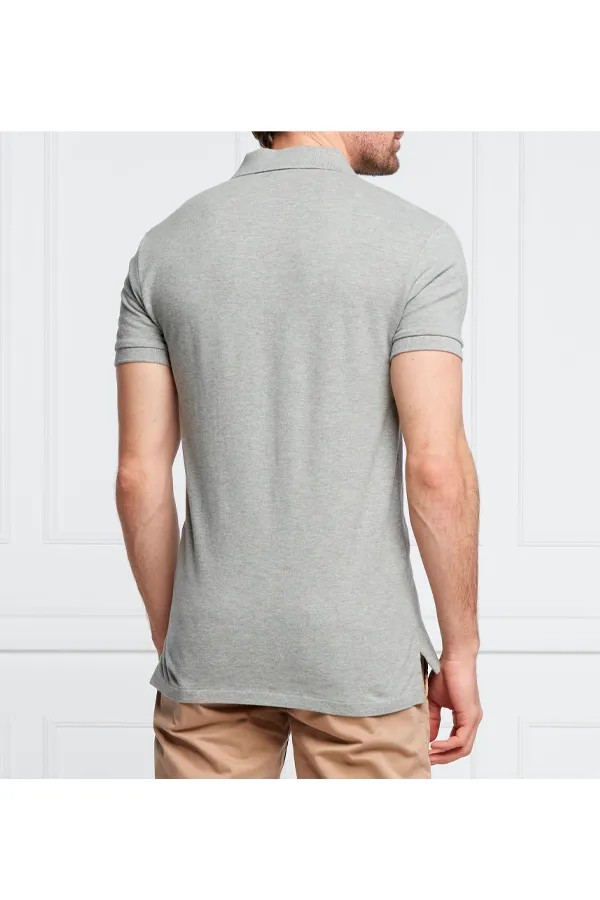 Ralph Lauren Slim Fit Polo Grey