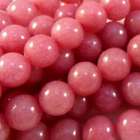 Rhodonite Jade Dyed Round 6mm, 8mm