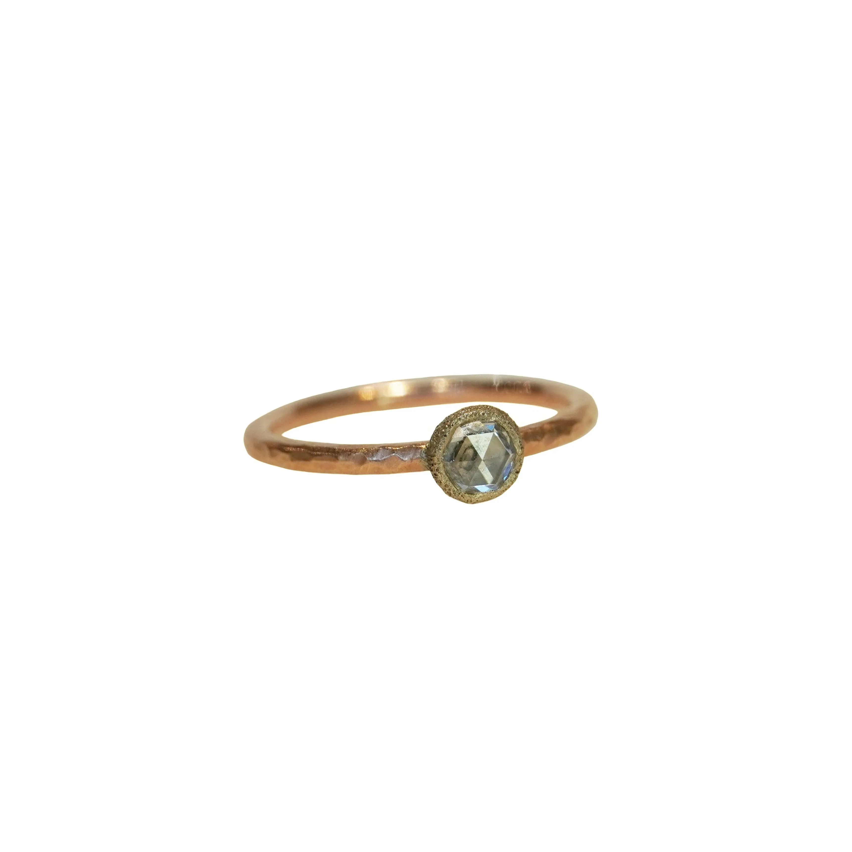 Rose Cut Bezel Ring