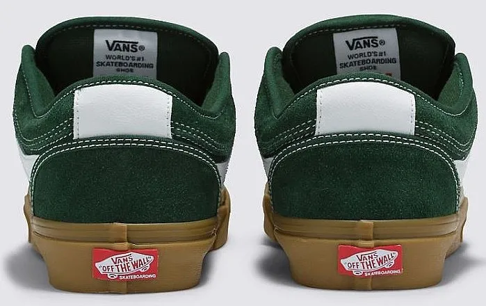 shoes Vans Chukka Low Sidestripe - Dark Green/Gum - men´s