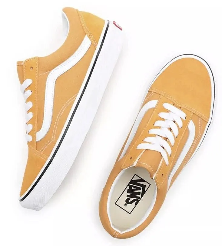 shoes Vans Old Skool - Golden Nugget/True White