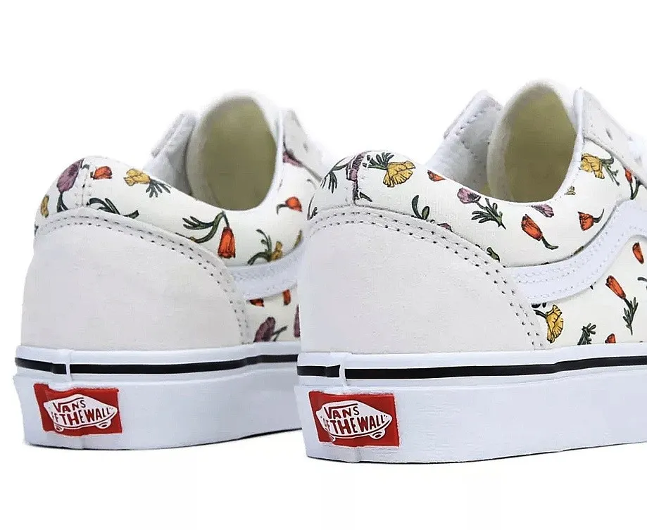 shoes Vans Old Skool - Poppy Floral Cream