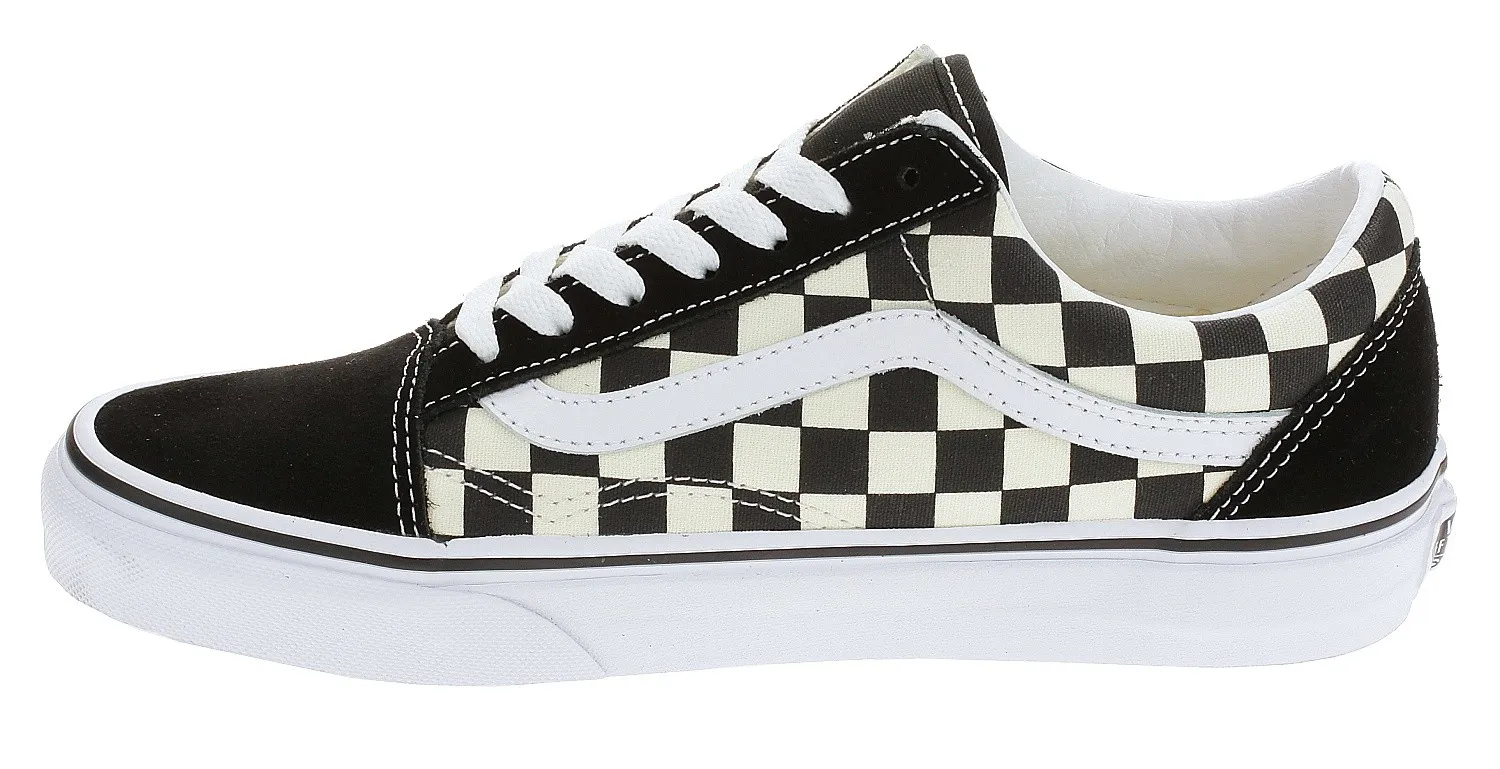 shoes Vans Old Skool - Primary Check/Black/White