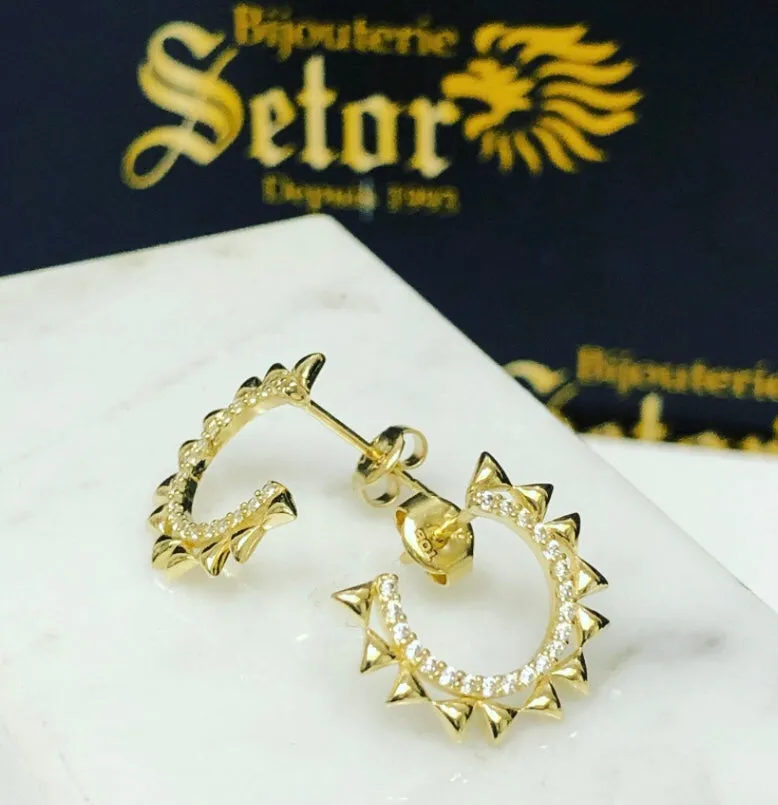 Sun earrings E144